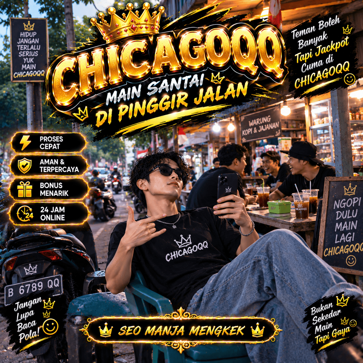 Banner CHICAGOQQ Cyber Blue